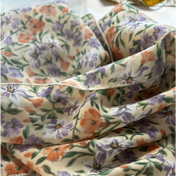 Cejon vintage scarf floral pattern - Picture 2 of 8